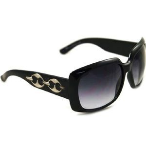 Gucci Black Frame with Metal Link Sunglasses - 3062/S
